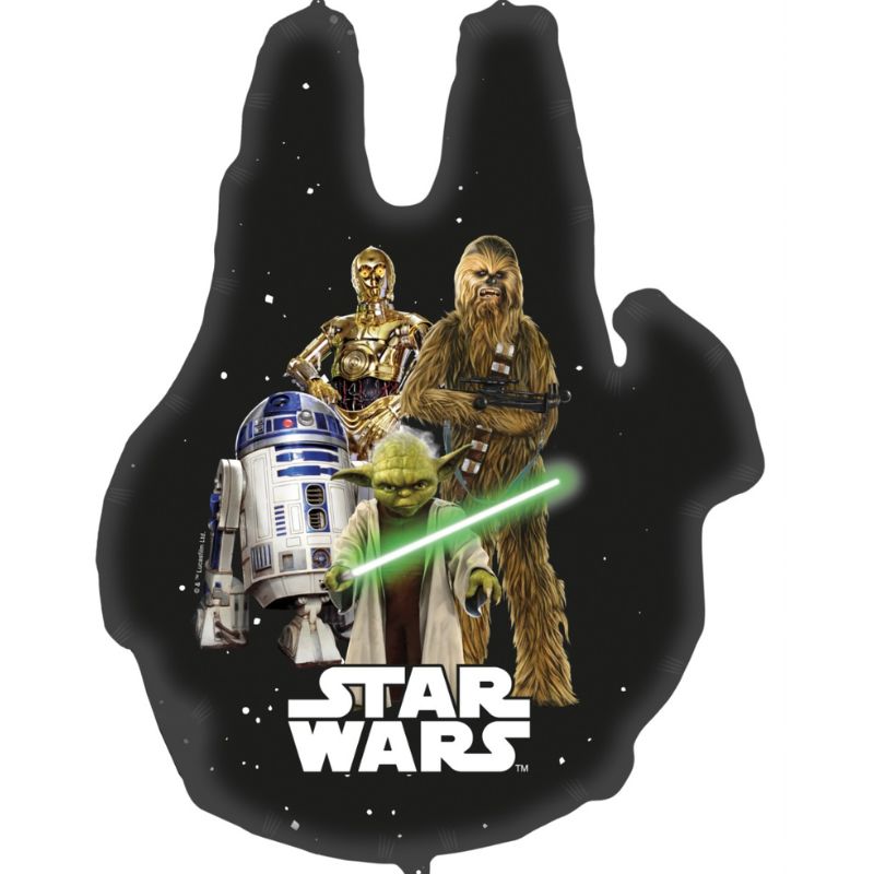 Balão metálico star wars