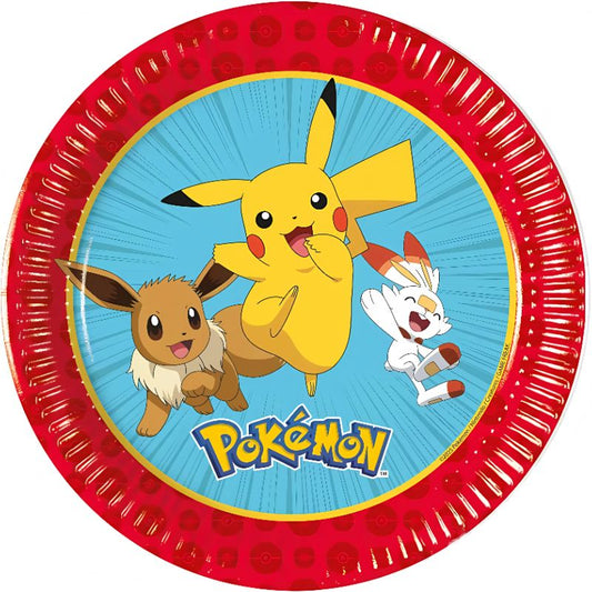 Pratos Pokémon 20cm