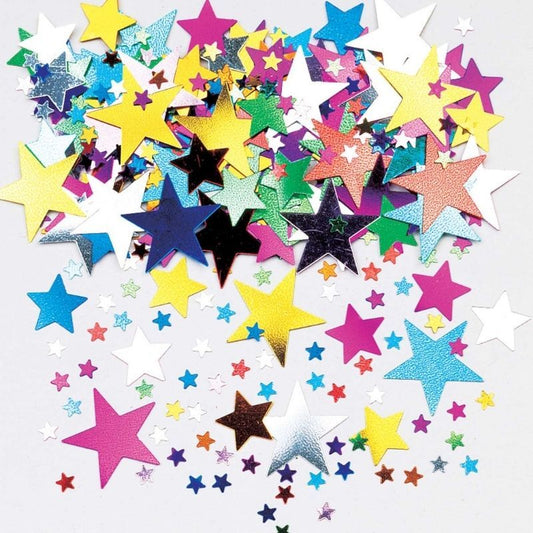 Confettis Multicor Estrelas