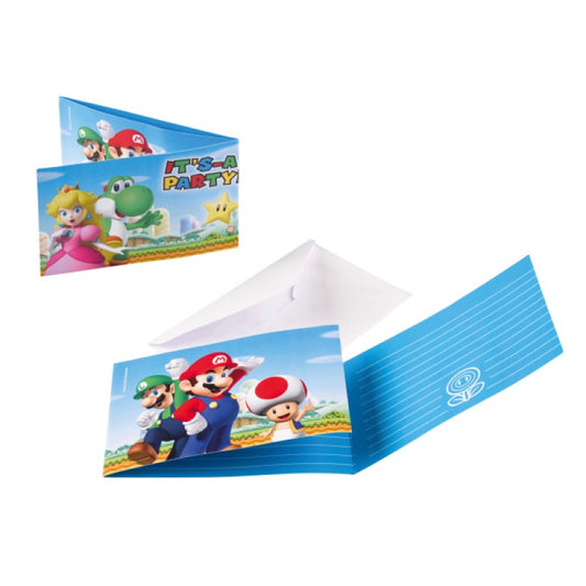 Convites Super Mário