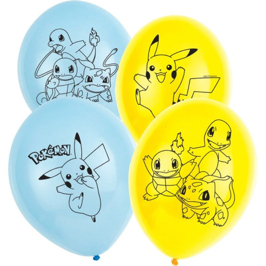 Balões Látex Pokémon