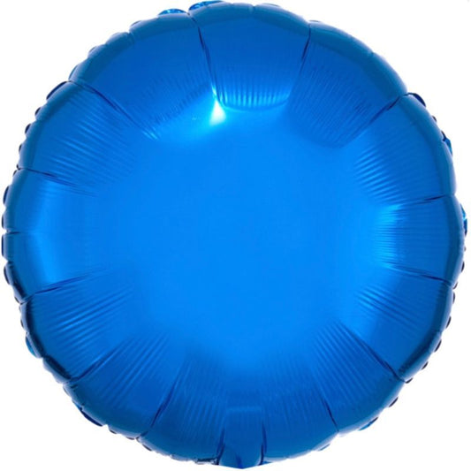 Balão Redondo Azul 43cm