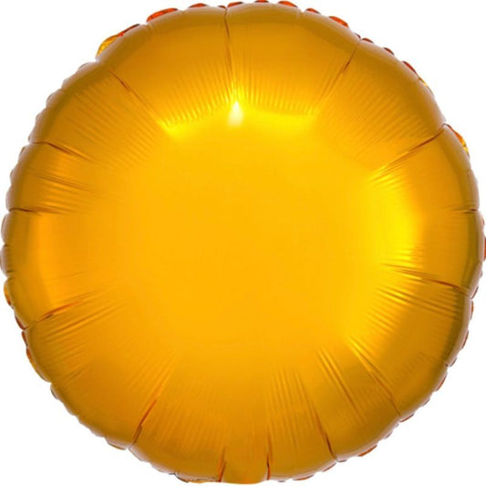 Balão Redondo Dourado 43cm