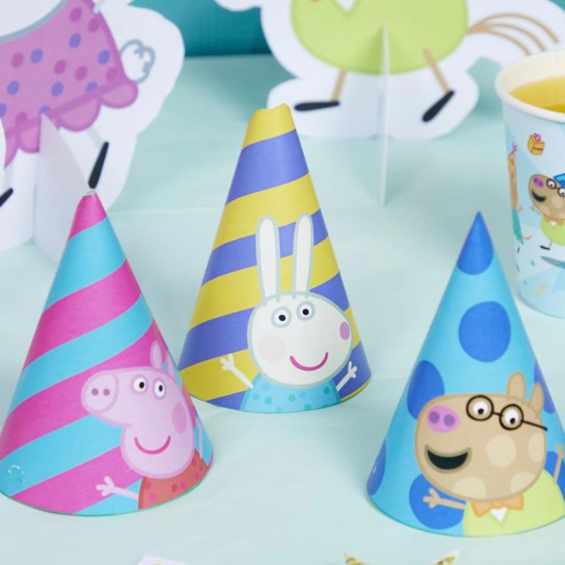 Convites Chapéus Peppa Pig