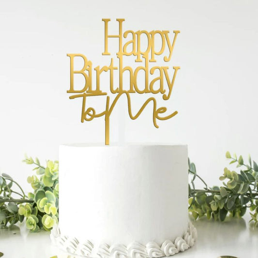 Topo bolo happy birthday to...