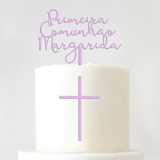 Topo bolo personalizavel e ...