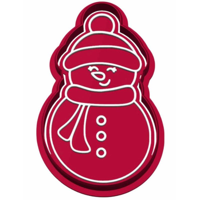 Cortador de Bolachas Boneco de Neve