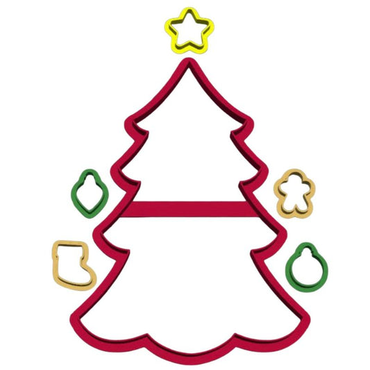 Cortador big pinheiro de natal