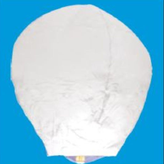 Balão de Ar Quente Branco