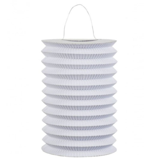 Lanterna de Papel Branca 28cm