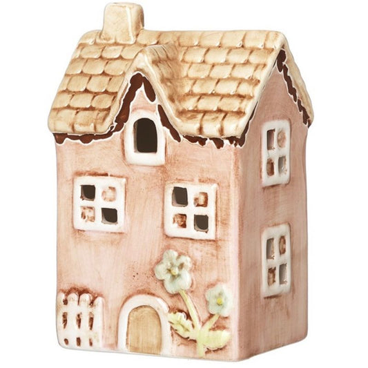 Casa rosa 12cm