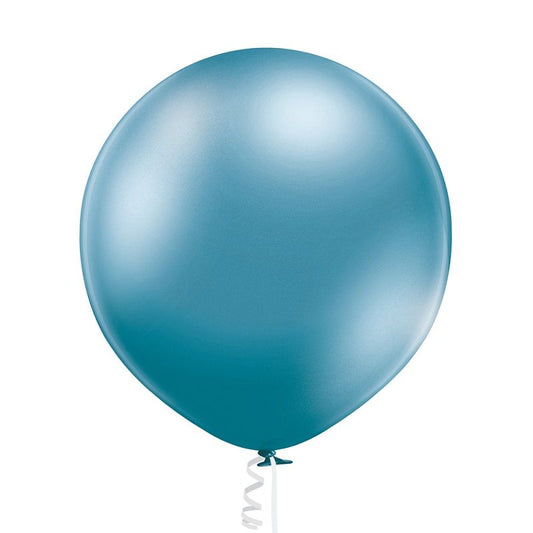 Balão Azul Chrome 60cm