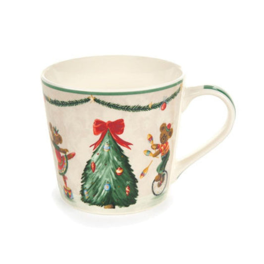 Caneca Urso de Natal c/ árvore