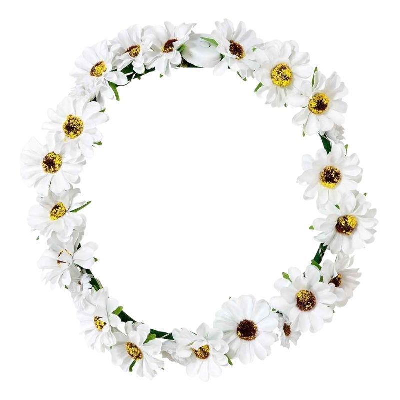 Coroa de Flores Led