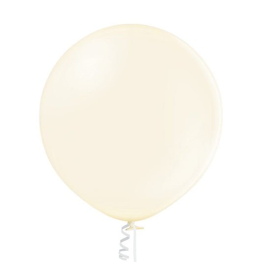 Balão látex 80cm Creme pastel
