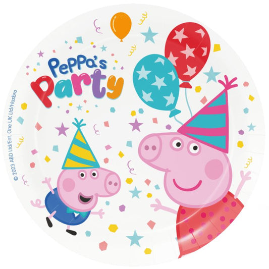 Pratos Porquinha Peppa 23cm