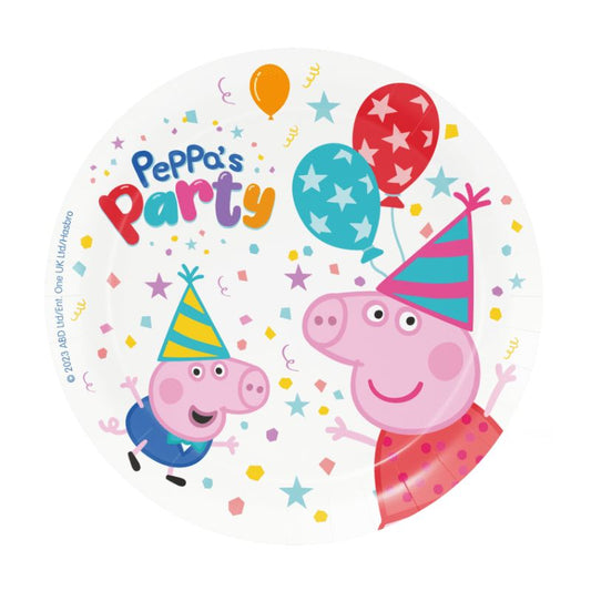 Pratos Porquinha Peppa 18cm