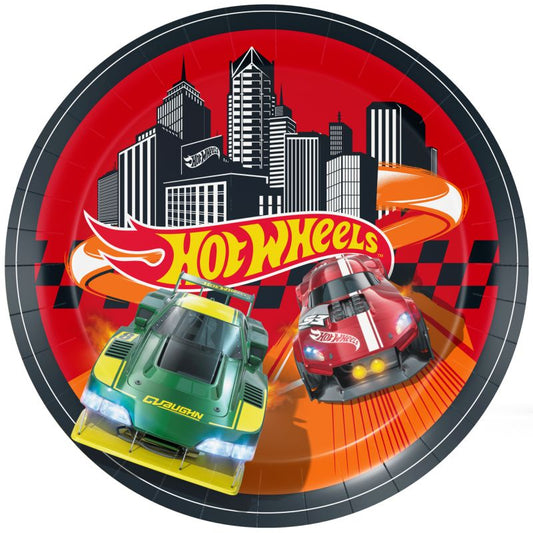 Pratos Hot Wheels 23cm