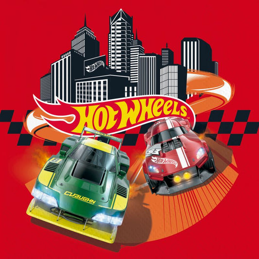 Guardanapos Hot Wheels 33cm