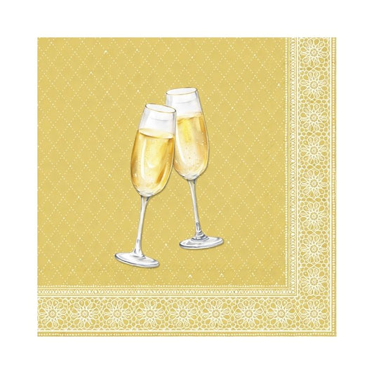Guardanapos golden drinks