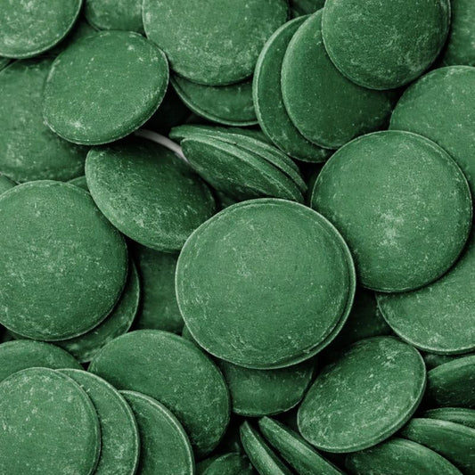 Botões de Chocolate- Verde