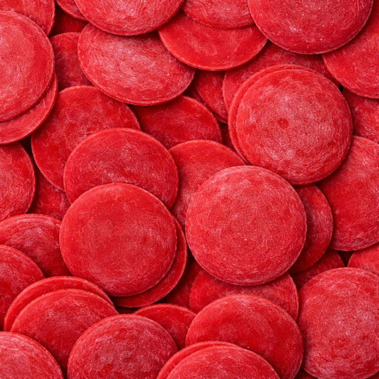 Botões de Chocolate- Vermelho