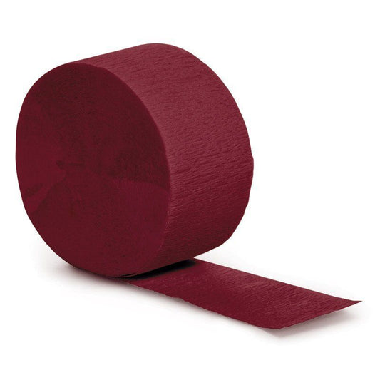 Papel Crepe burgundy