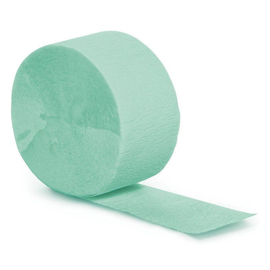 Papel Crepe verde menta