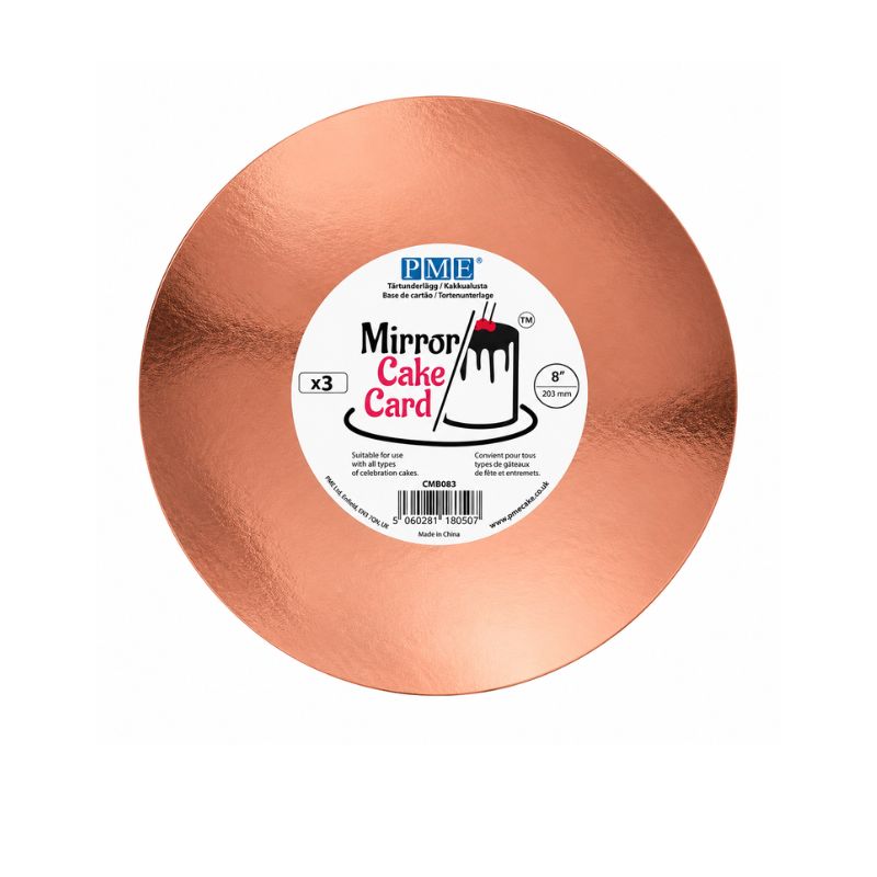 Bases Bolo Rose Gold 25cm