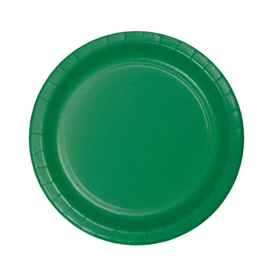 Pratos verde 18cm