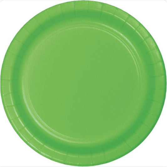 Pratos verde lima 23cm