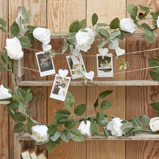 Grinalda Rosas Brancas