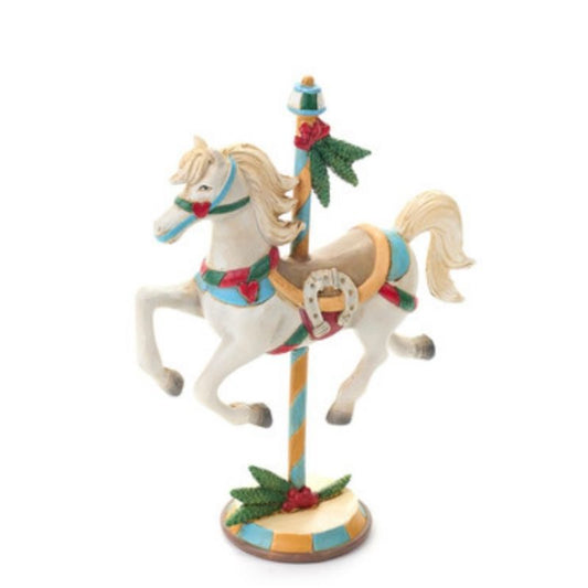 Cavalo pequeno de natal 22cm