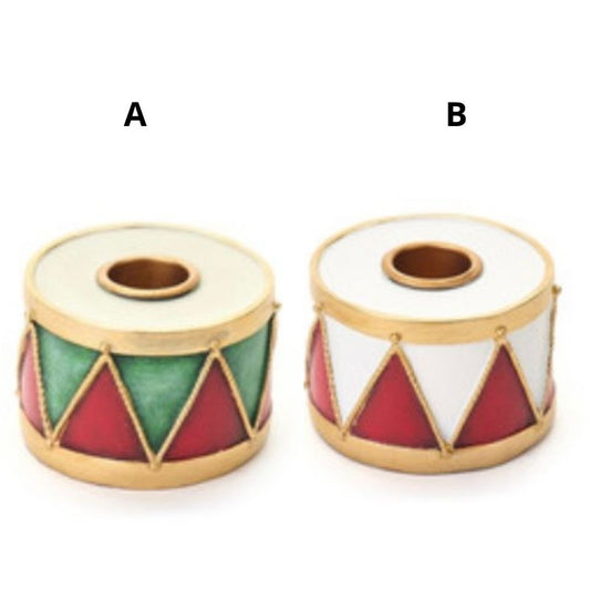 Castiçal tambor de natal