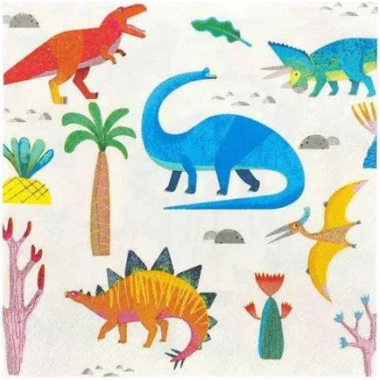 Guardanapos Dinossauros 33cm