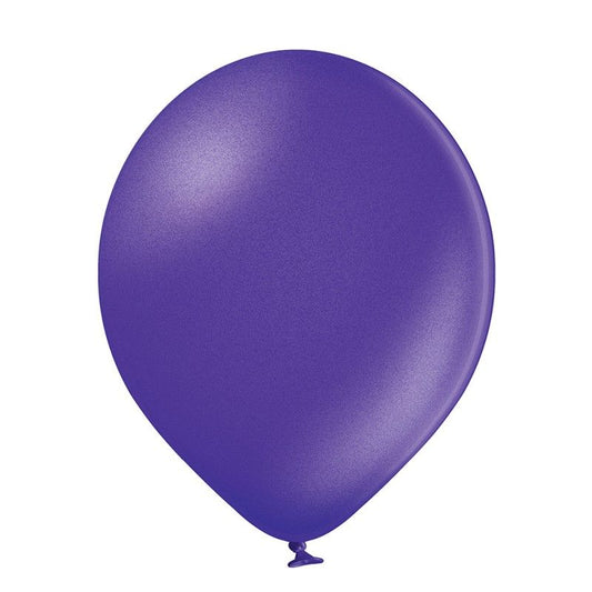 Balão Latex roxo pérola com...