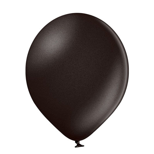 Balão Latex preto pérola co...