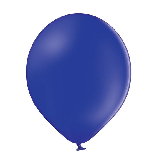 Balão Latex azul escuro com...