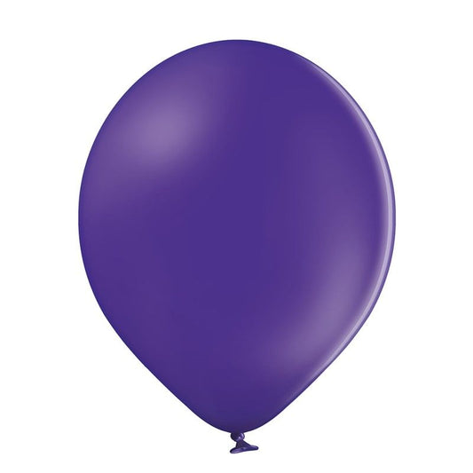 Balão Latex roxo com gás hélio