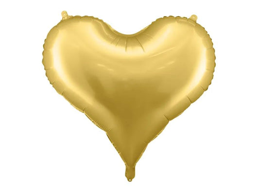Balão Coração Dourado 75 x6...