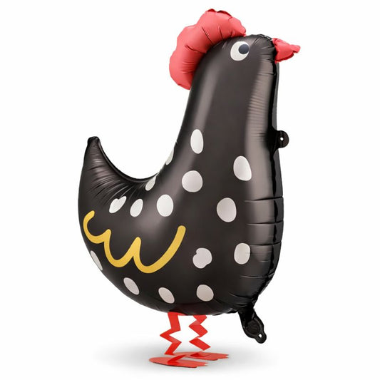 Balão Galinha Preta 48x60cm
