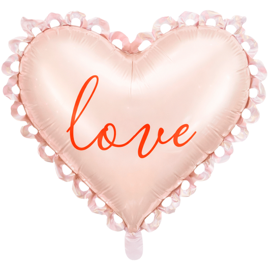 Balão Metálico Love 67x56.5cm