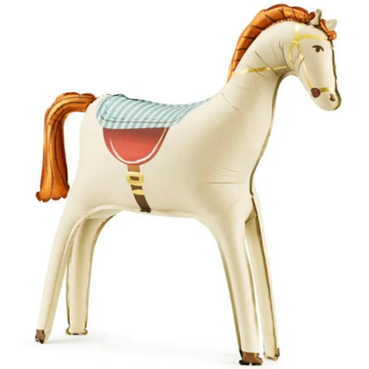 Balão Cavalo Creme, 86,5x73cm