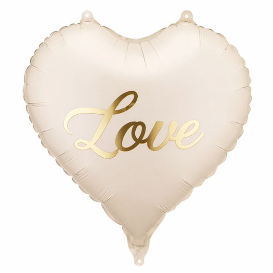 Balão coração love