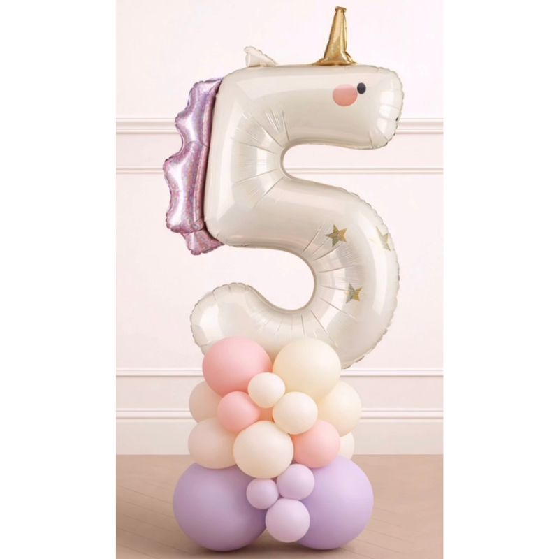 Balão 5 Unicórnio 93cm