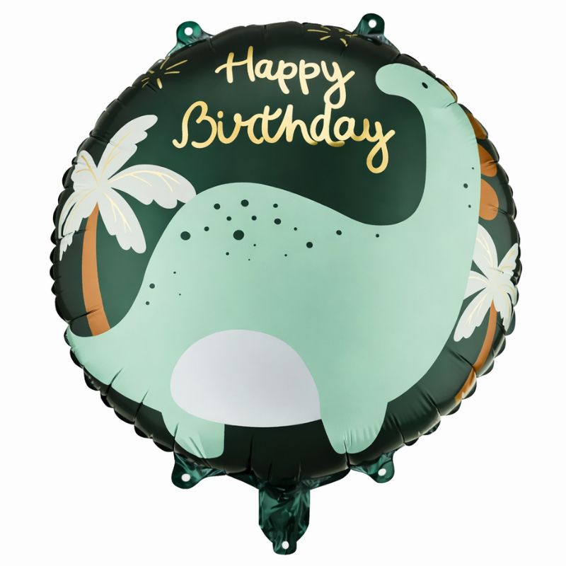 Balao Dinossauros happy birthday