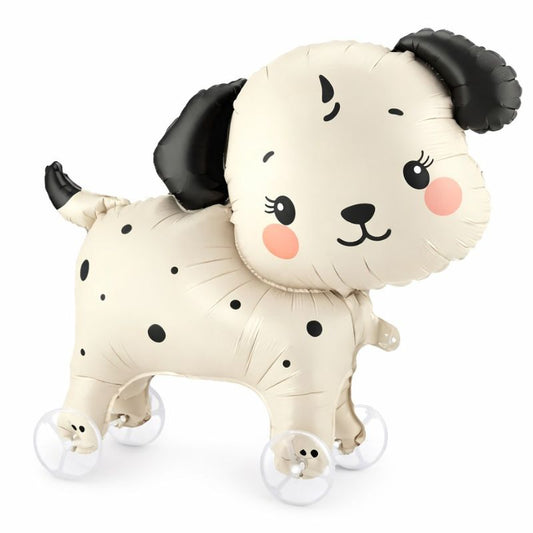 Balão Cão Sobre Rodas