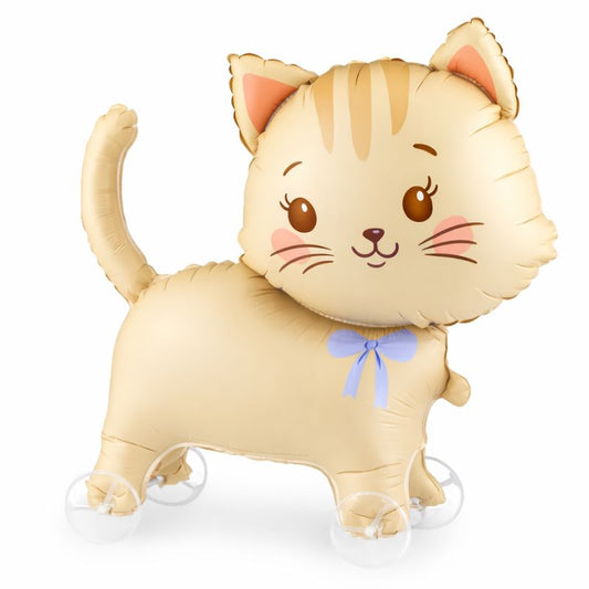Balão Gato Sobre Rodas