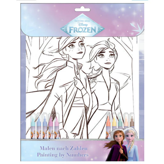 Frozen p/ Pintar com Numeros