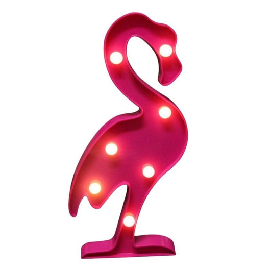 Flamingo com Luzes